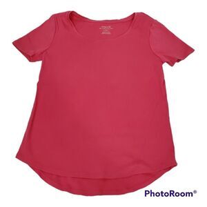 Chicos The Ultimate Tee Pink T-Shirt 0 (XS)